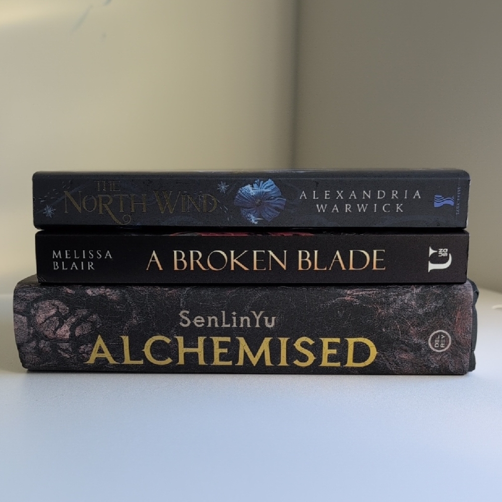 Booktok Fantasy Books: The North Wind, A Broken Blade & Alchemised